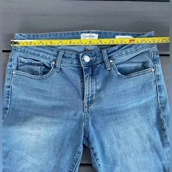 Jessica‎ Simpson Women’s Rolled Crop Skinny Jeans Size 6/28 - Picture 5 of 7